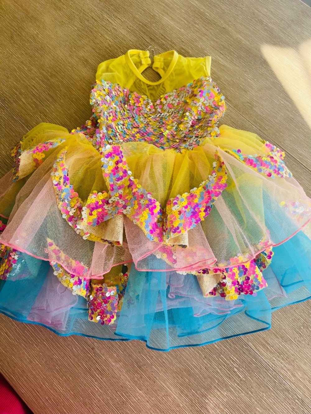 Revolution Dancewear The Sweetest Thing Tute Dress pageant Size Child Small